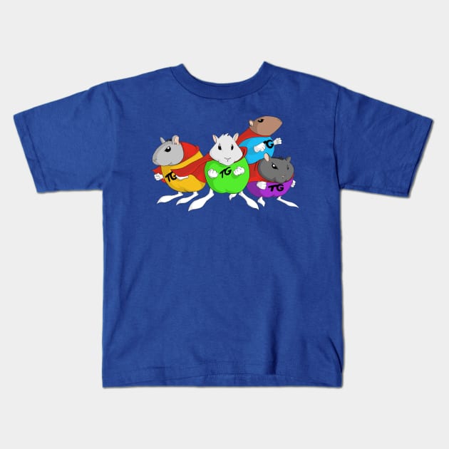 Turbo Gerbils Kids T-Shirt by liquidruby